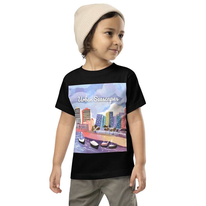 Toddler Short Sleeve Tee - Urban Seascapes (POD-S)