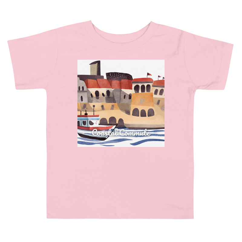 Toddler Short Sleeve Tee - Coastal Commute (POD-S)