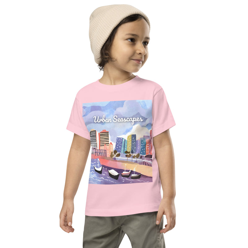 Toddler Short Sleeve Tee - Urban Seascapes (POD-S)