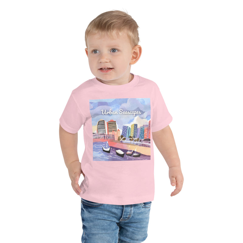 Toddler Short Sleeve Tee - Urban Seascapes (POD-S)