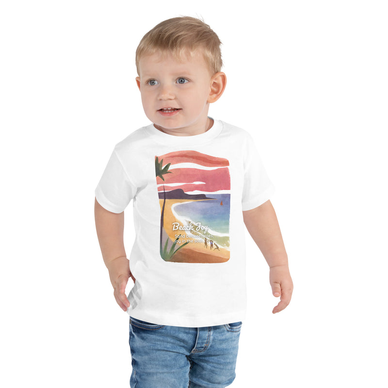 Toddler Short Sleeve Tee - Beach Joy (POD-S)