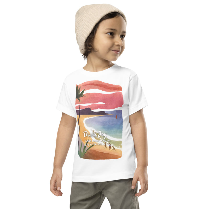 Toddler Short Sleeve Tee - Beach Joy (POD-S)