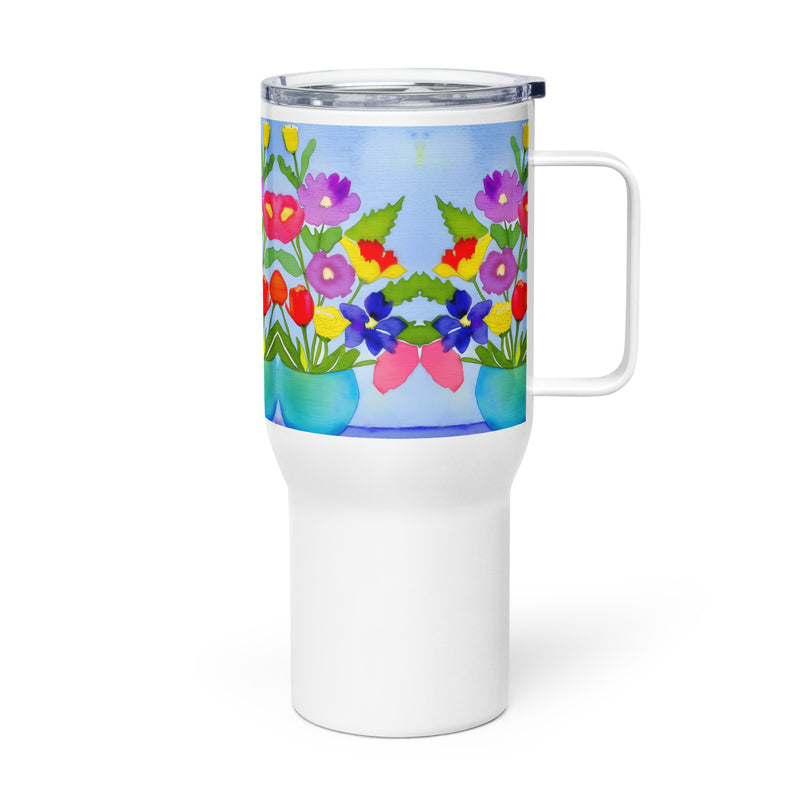 Travel Mug with a Handle (POD-H)