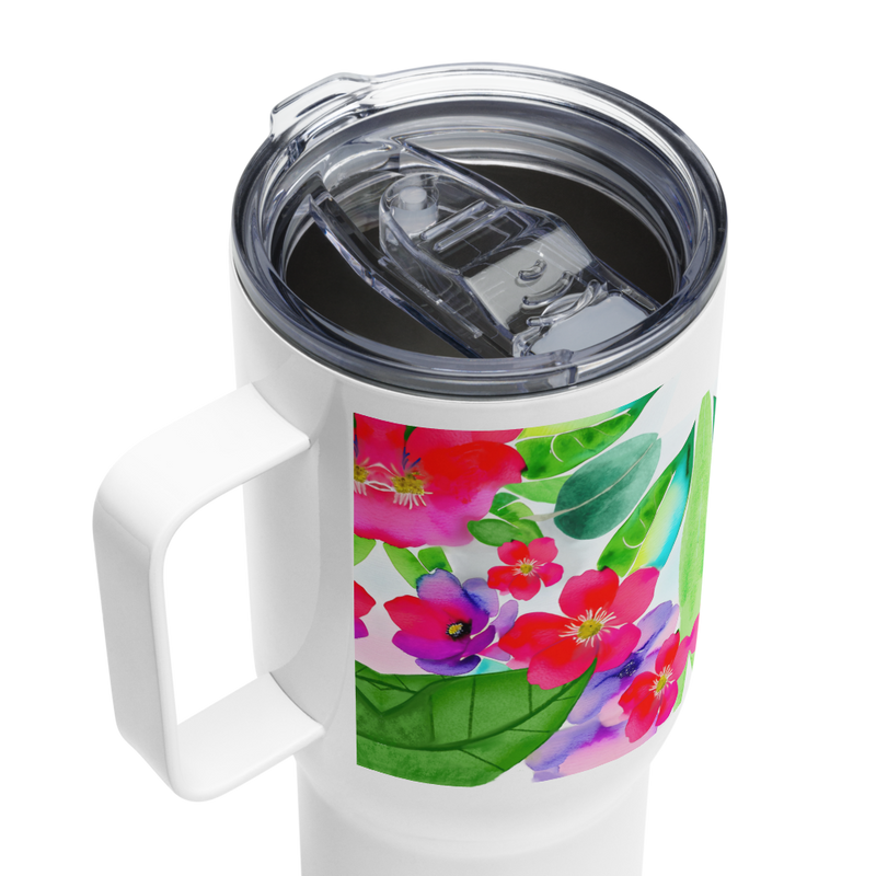 Travel Mug with a Handle (POD-H)