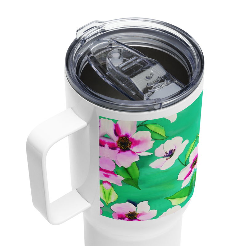 Travel Mug with a Handle (POD-H)