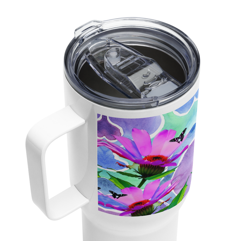 Travel Mug with a Handle (POD-H)