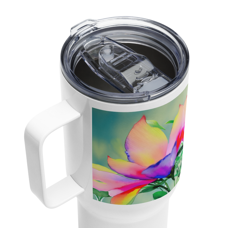 Travel Mug with a Handle (POD-H)