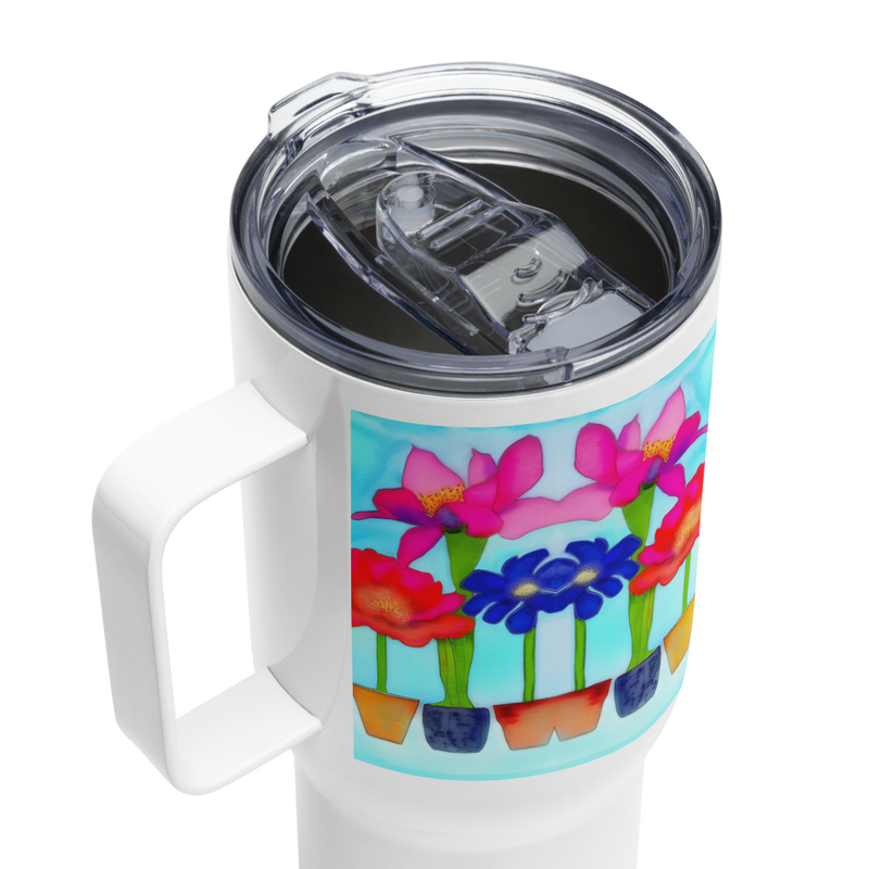 Travel Mug with a Handle (POD-H)