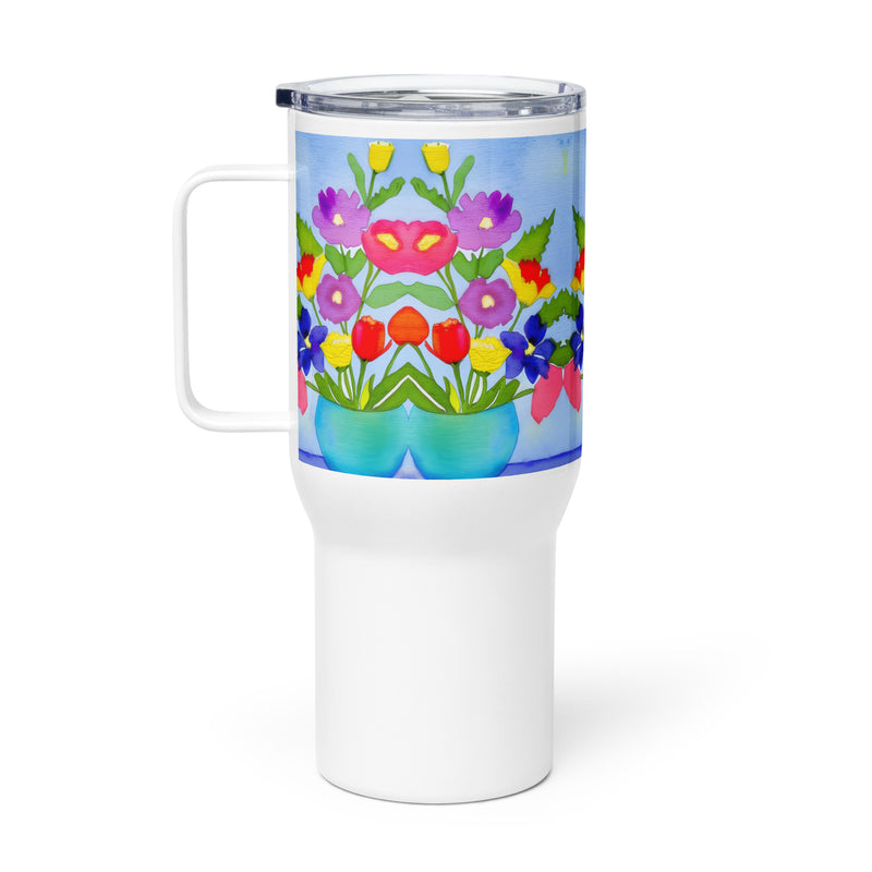 Travel Mug with a Handle (POD-H)