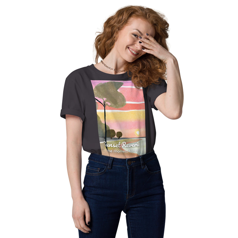 Unisex Organic Cotton T-shirt - Sunset Reverie (POD-S)