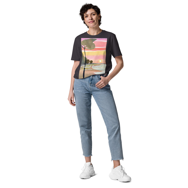 Unisex Organic Cotton T-shirt - Sunset Reverie (POD-S)