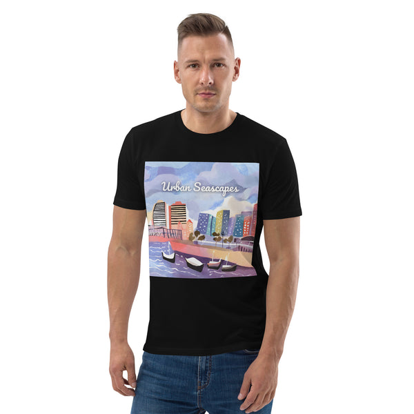 Unisex Organic Cotton T-shirt - Urban Seascapes (POD-S)