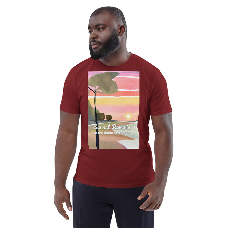 Unisex Organic Cotton T-shirt - Sunset Reverie (POD-S)