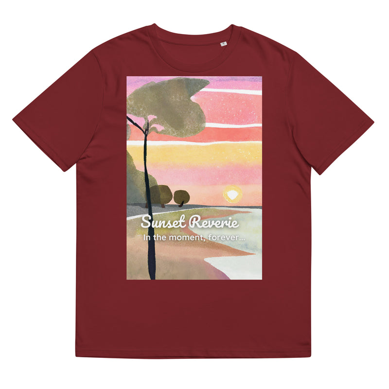 Unisex Organic Cotton T-shirt - Sunset Reverie (POD-S)