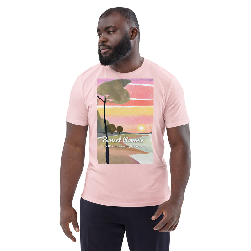 Unisex Organic Cotton T-shirt - Sunset Reverie (POD-S)