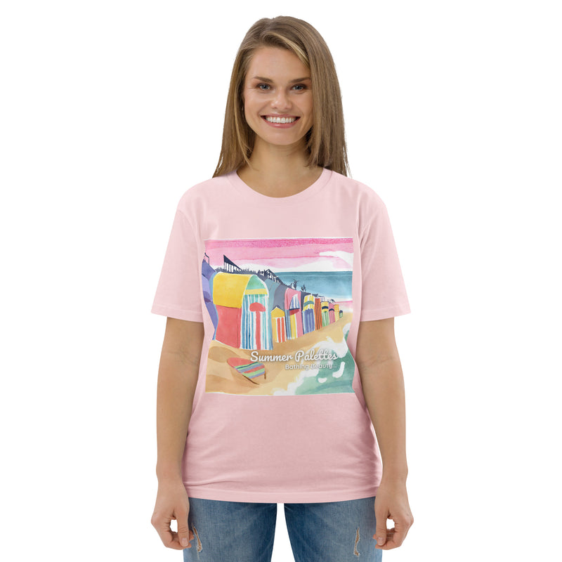 Unisex Organic Cotton T-shirt - Summer Palettes (POD-S)