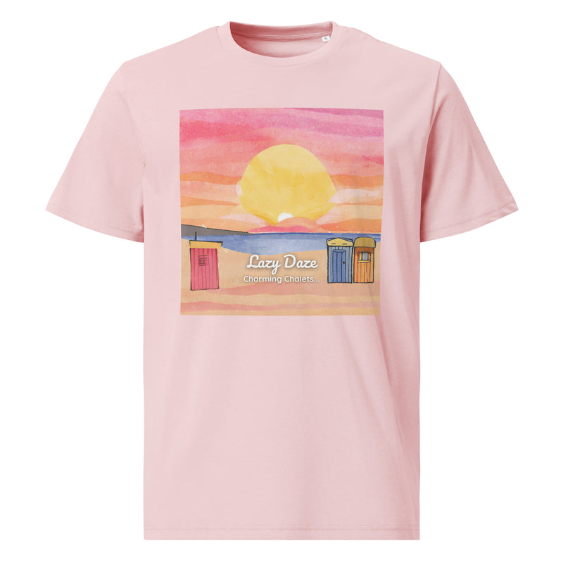 Unisex Organic Cotton T-shirt - Lazy Daze (POD-S)