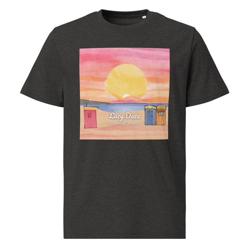 Unisex Organic Cotton T-shirt - Lazy Daze (POD-S)