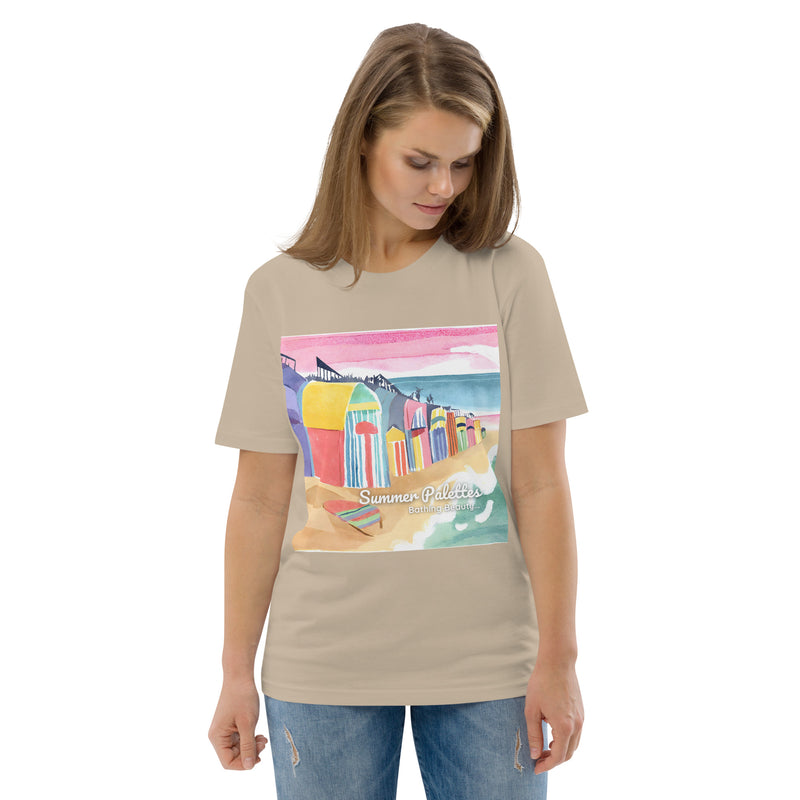 Unisex Organic Cotton T-shirt - Summer Palettes (POD-S)