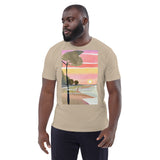 Unisex Organic Cotton T-shirt - Sunset Reverie (POD-S)