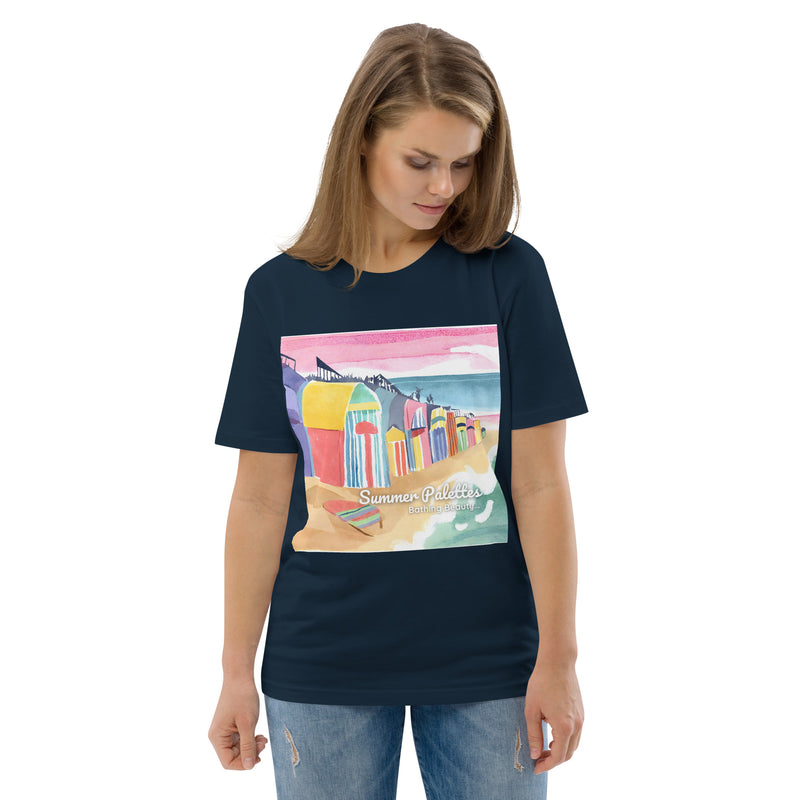 Unisex Organic Cotton T-shirt - Summer Palettes (POD-S)