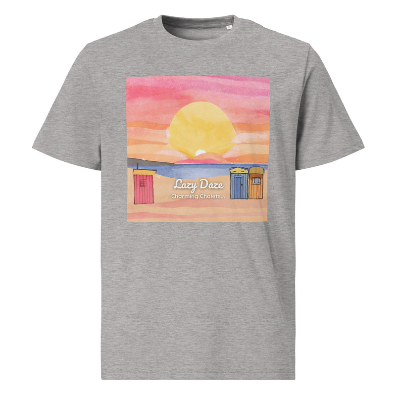 Unisex Organic Cotton T-shirt - Lazy Daze (POD-S)