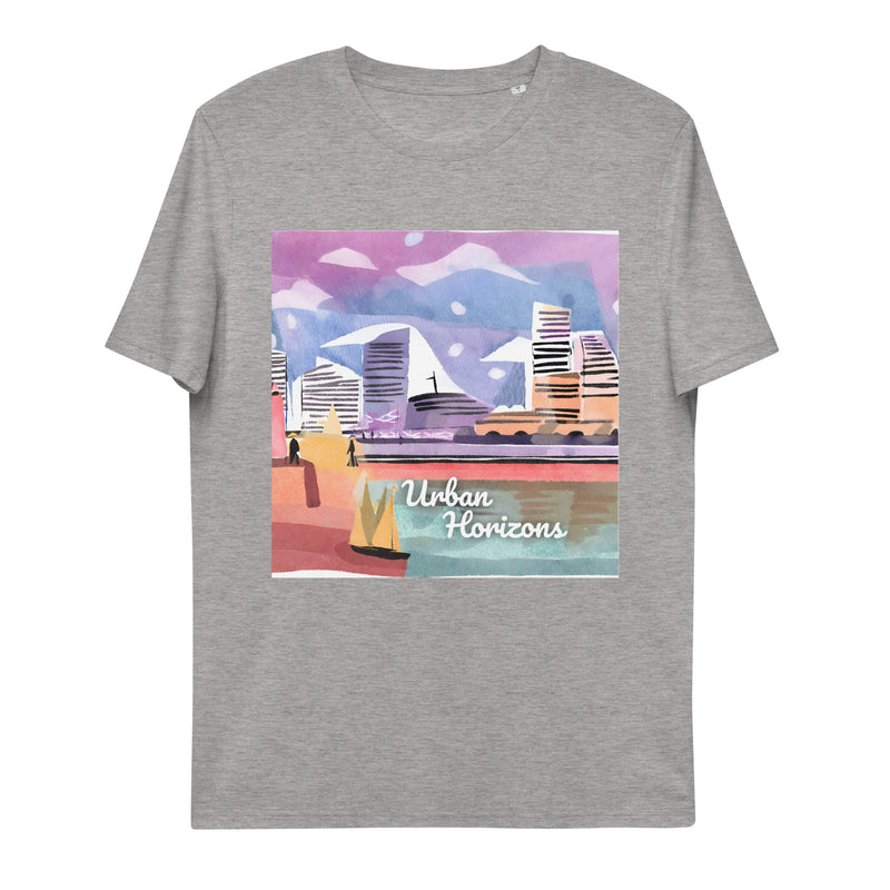 Unisex Organic Cotton T-shirt - Urban Horizons (POD-S)