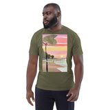 Unisex Organic Cotton T-shirt - Sunset Reverie (POD-S)