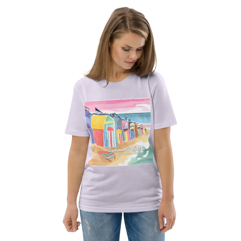 Unisex Organic Cotton T-shirt - Summer Palettes (POD-S)