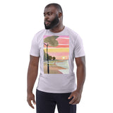 Unisex Organic Cotton T-shirt - Sunset Reverie (POD-S)