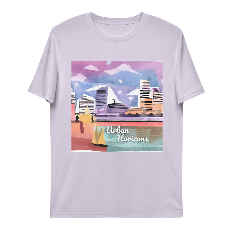 Unisex Organic Cotton T-shirt - Urban Horizons (POD-S)