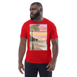 Unisex Organic Cotton T-shirt - Sunset Reverie (POD-S)