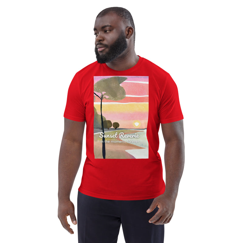 Unisex Organic Cotton T-shirt - Sunset Reverie (POD-S)