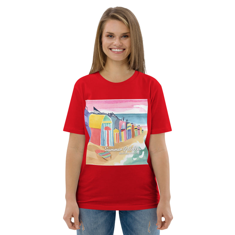 Unisex Organic Cotton T-shirt - Summer Palettes (POD-S)