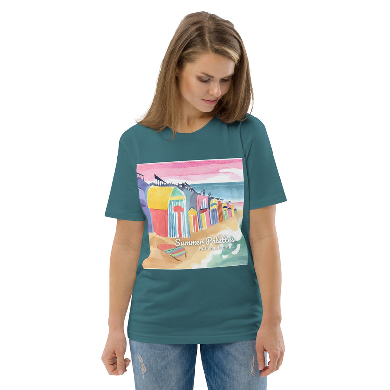 Unisex Organic Cotton T-shirt - Summer Palettes (POD-S)