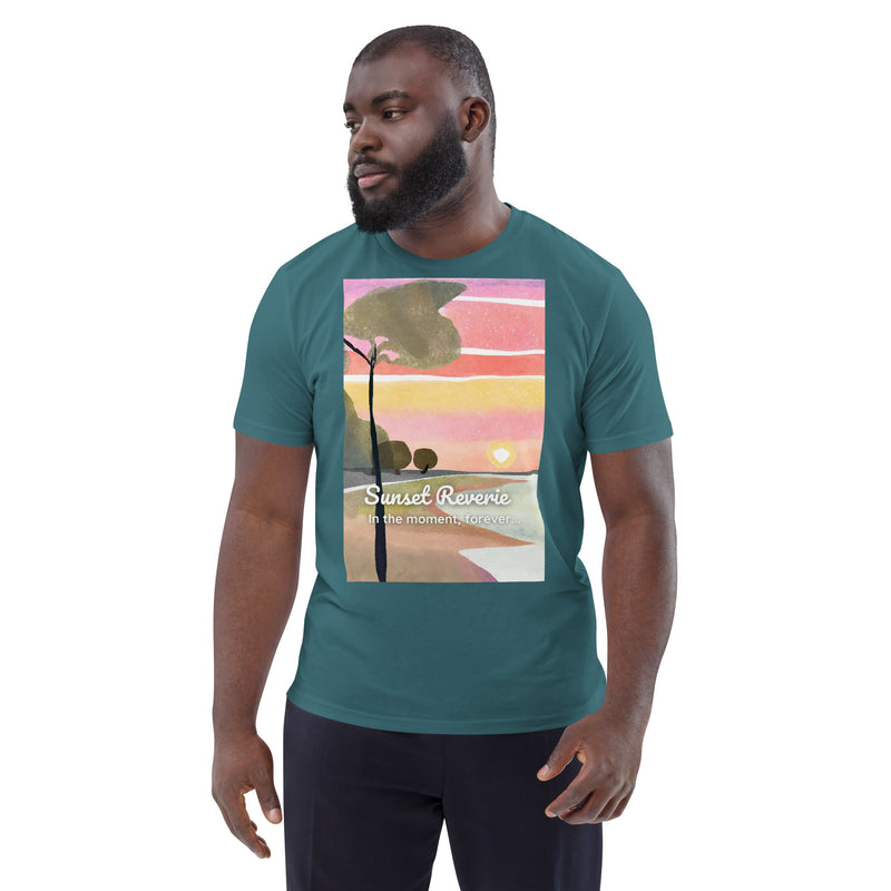 Unisex Organic Cotton T-shirt - Sunset Reverie (POD-S)