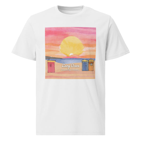 Unisex Organic Cotton T-shirt - Lazy Daze (POD-S)