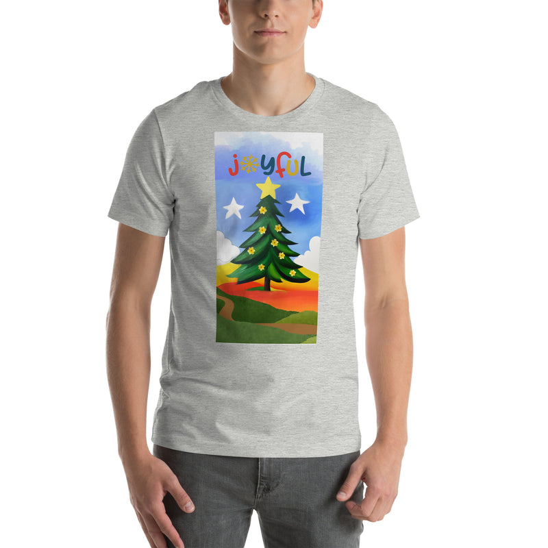 Unisex t-shirt - Christmas Joyful (POD-F)