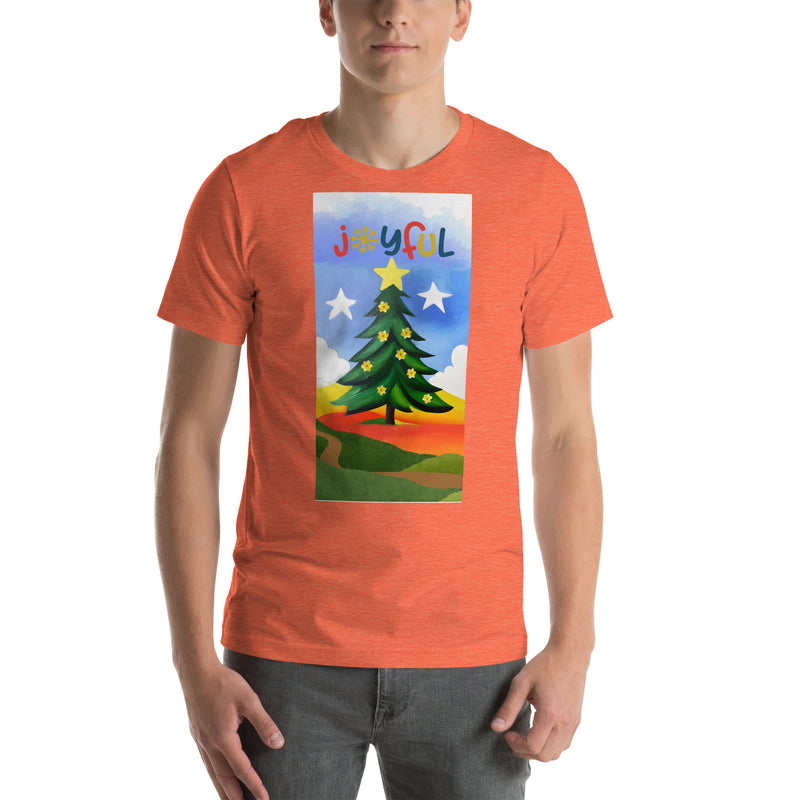 Unisex t-shirt - Christmas Joyful (POD-F)