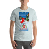 Unisex t-shirt - Christmas Joy to the World (POD-F)