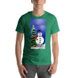 Unisex t-shirt - Christmas Let it Snow (POD-F)