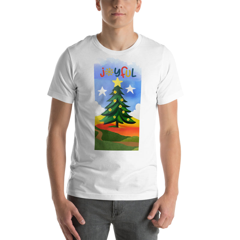 Unisex t-shirt - Christmas Joyful (POD-F)