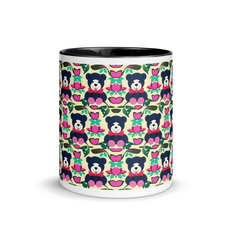 Mug with Teddy Bear and Color Inside (POD-H)