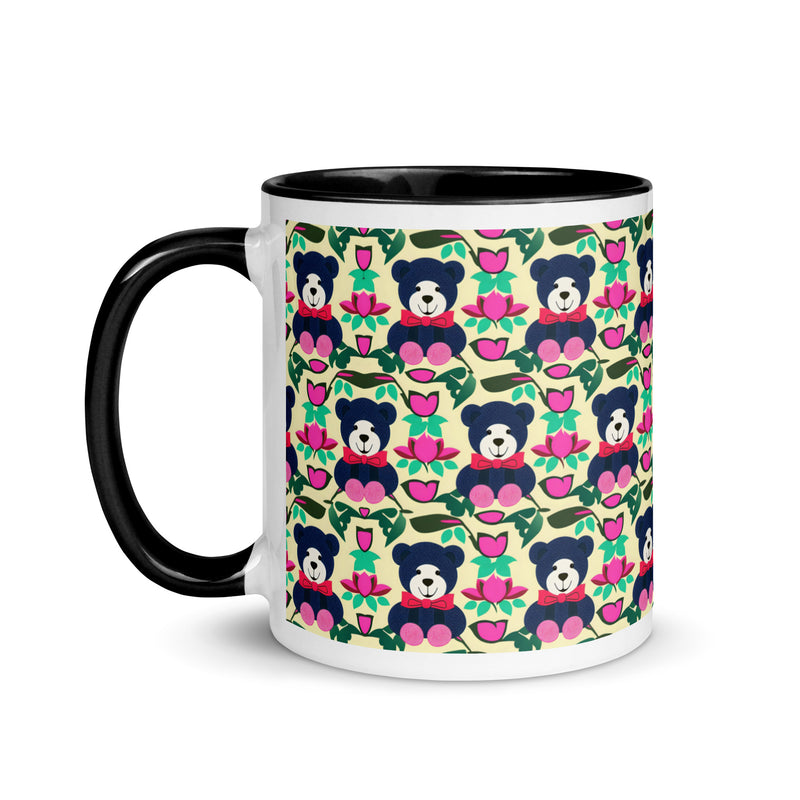 Mug with Teddy Bear and Color Inside (POD-H)