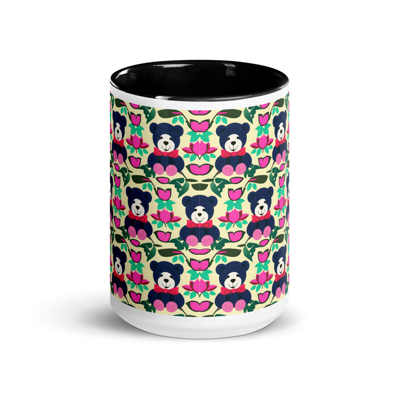 Mug with Teddy Bear and Color Inside (POD-H)