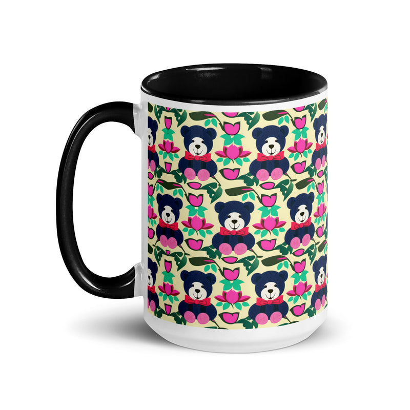 Mug with Teddy Bear and Color Inside (POD-H)