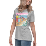 Women's Relaxed T-Shirt - Summer Palettes (POD-S)