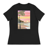 Women's Relaxed T-Shirt - Sunset Reverie (POD-S)