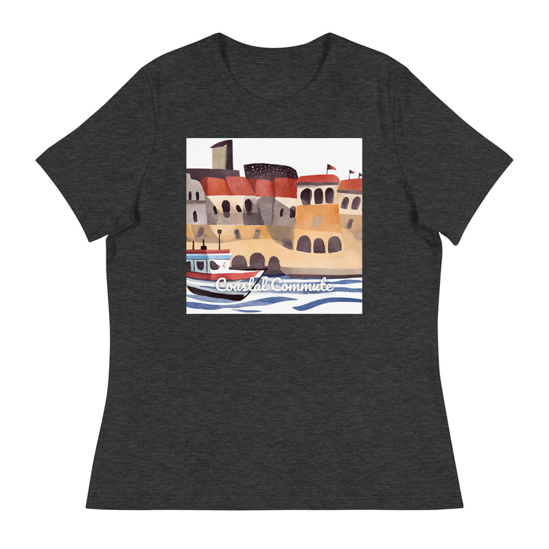 Women's Relaxed T-Shirt - Coastal Commute (POD-S)