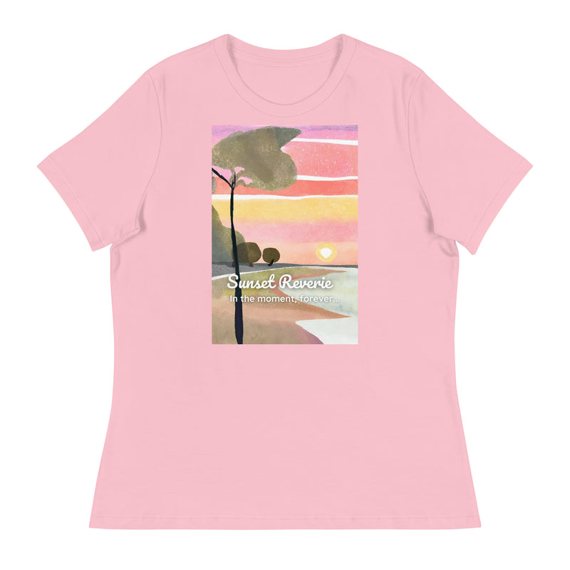 Women's Relaxed T-Shirt - Sunset Reverie (POD-S)